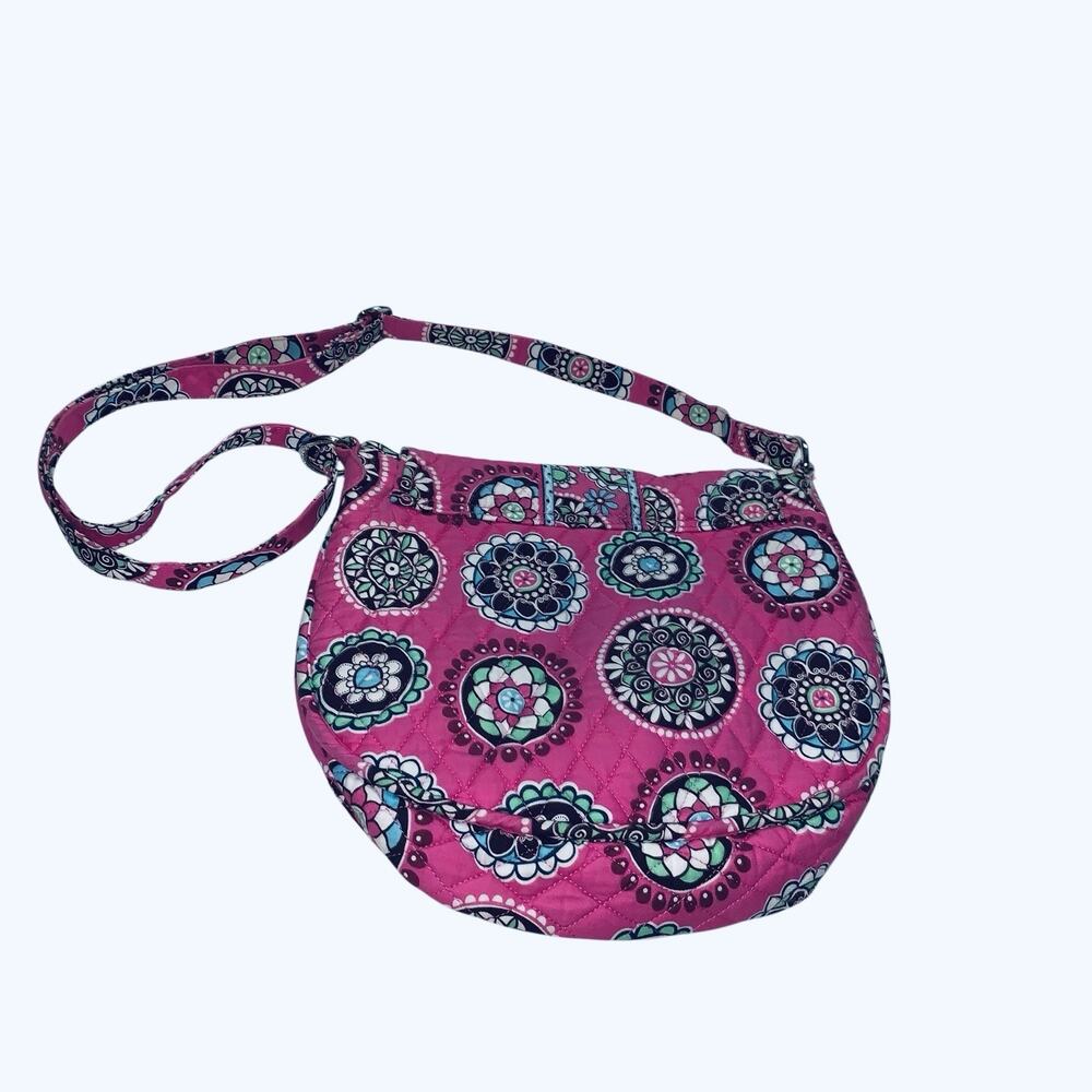 Vera Bradley saddle up bag in Cupcake Pink - Picture 4 of 14